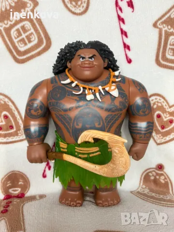 Кукла Мауи 27 см. от Смелата Ваяна (Моана) Хасбро, снимка 7 - Кукли - 43179897