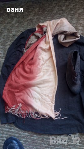 Лот-обувки,риза и шал