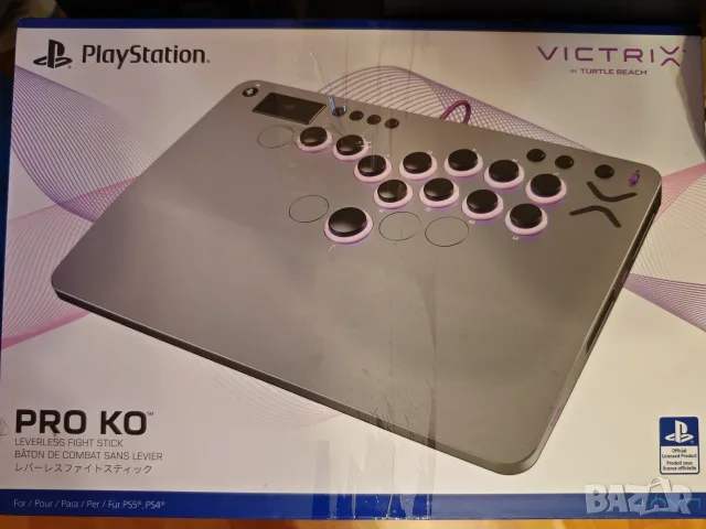 Turtle Beach Victrix Pro KO Leverless Fight Stick за PS5 PS4 PC