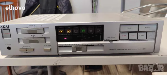 Стерео усилвател AKAI AM-A301, снимка 2 - Ресийвъри, усилватели, смесителни пултове - 48207080