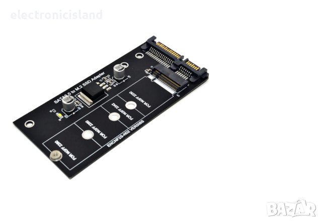 M.2 NGFF to SATA преходник конвертор платка ZOMY SSD адаптер картa, снимка 5 - Кабели и адаптери - 22165313