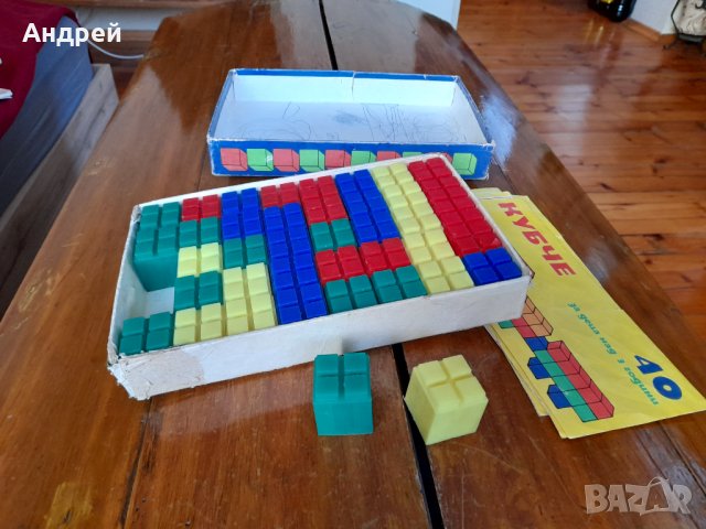 Стар детски конструктор Кубче 40, снимка 3 - Други ценни предмети - 34738809