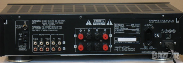 Ресийвър DENON DRA-385RD, снимка 2 - Ресийвъри, усилватели, смесителни пултове - 50455350