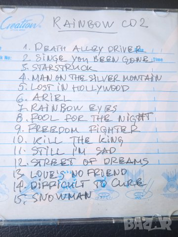 Rainbow - Best музикален диск, снимка 2 - CD дискове - 44217011