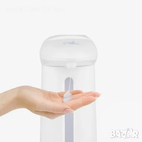 Автоматичен дозатор за сапун Soap Magic / Цвят: бял; Съвместимост: 300ml; Батерии: 4 х ААА, снимка 5 - Аксесоари за баня - 55754822
