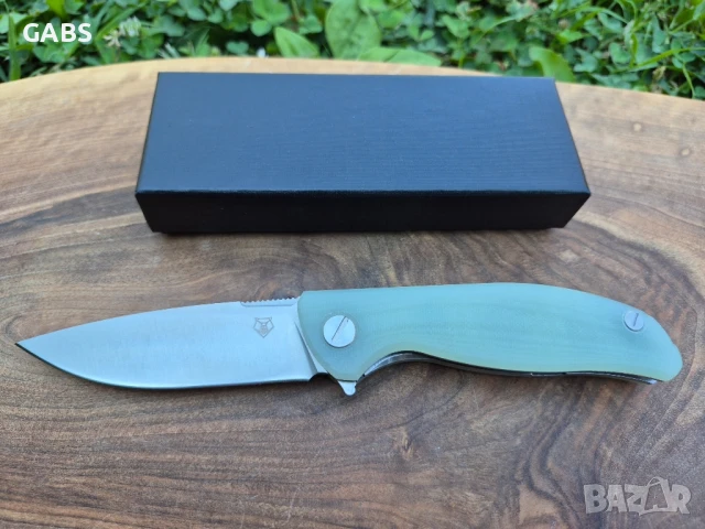 Сгъваем джобен нож SHIROGOROV,стомана D2,три цвята,SH207, снимка 3 - Ножове - 50985055