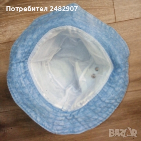 Детска дънкова шапка, снимка 7 - Шапки, шалове и ръкавици - 52255084