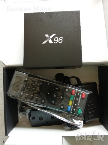 🟦 Продавам Android TV Box X96 (Amlogic S905X, 1GB RAM),ТВ бокс