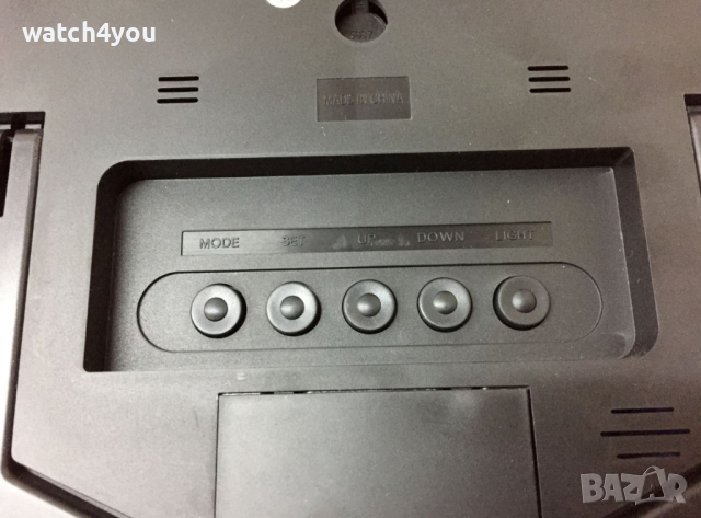 НОВ ДИГИТАЛЕН СТЕНЕН ЧАСОВНИК С ГОЛЕМИ ЦИФРИ И ТЕМПЕРАТУРА. ЕЛЕКТРОННИ СТЕННИ ЧАСОВНИЦИ, снимка 4 - Стенни часовници - 44706765