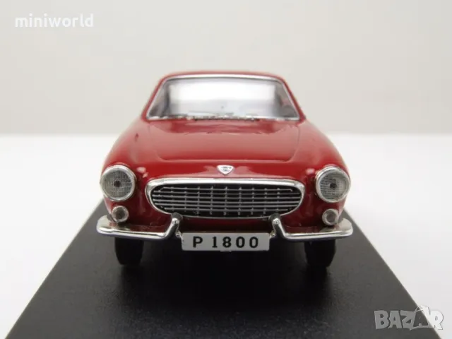 Volvo P1800 1961 - мащаб 1:43 на Norev моделът е нов в PVC дисплей-кейс, снимка 5 - Колекции - 49553597