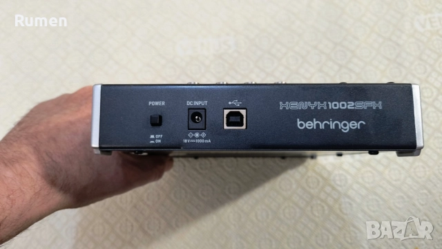 Mixer Behringer Xenyx 1002SFX, снимка 3 - Други - 52673872