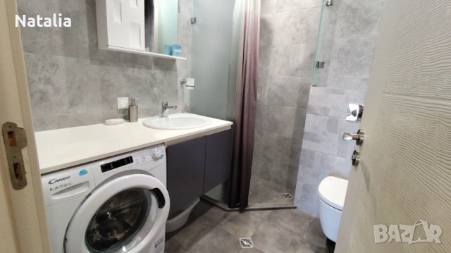 ПОД НАЕМ Прекрасен, просторен двустаен. Обзаведен. Затворен комплекс., снимка 9 - Апартаменти - 53639469