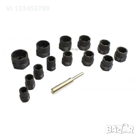 Екстрактори комплект 14 части 10-27мм, HAWEK, снимка 2 - Други инструменти - 50822872