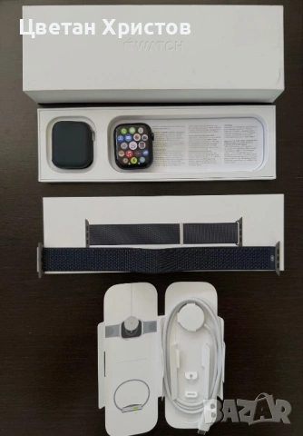 Смарт часовник Apple Watch 9, 45 мм, Midnight Aluminium Case, снимка 3 - Смарт гривни - 53437840