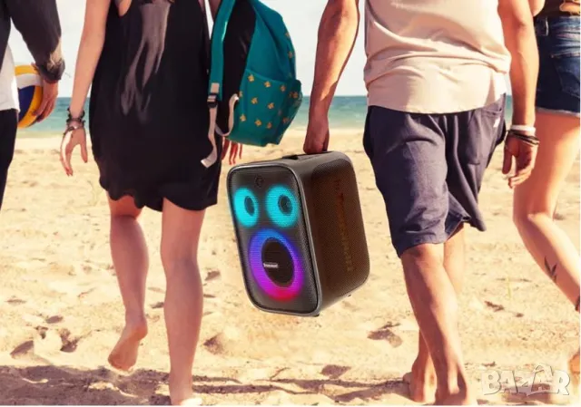 Безжичен Bluetooth Високоговорител с Вход за Китара 120W IPX4 Караоке Тонколона Tronsmart Halo 200, снимка 11 - Тонколони - 48028891