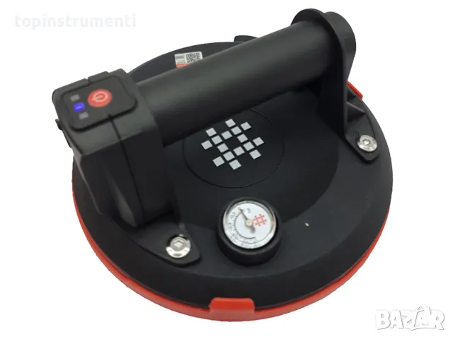 Вакуум вендуза акумулаторна с манометър, SHIJING P618, 200 мм, 3.7V, 110 кг, снимка 1