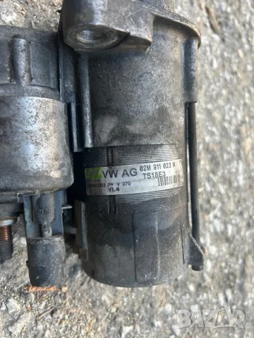 Стартер VW Audi Seat Skoda 2.0 TDI 02M911023N passat golf leon altea touran octavia bkd, снимка 2 - Части - 55970341