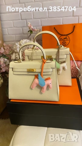 чанта Ермес Mini Kelly 28см*Кели*HERMES KELLY, снимка 4 - Чанти - 43483309