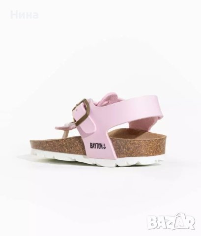 Bayton сандали в розов цвят, снимка 3 - Детски сандали и чехли - 41385496