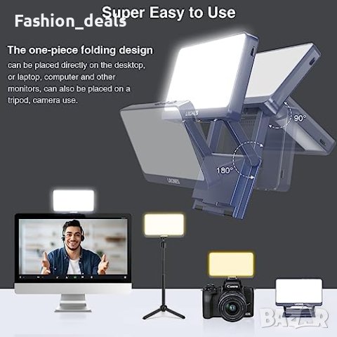 Ново Сгъваемо осветление за бизнес видеоконференции лаптоп разговори, снимка 3 - Други - 41952183