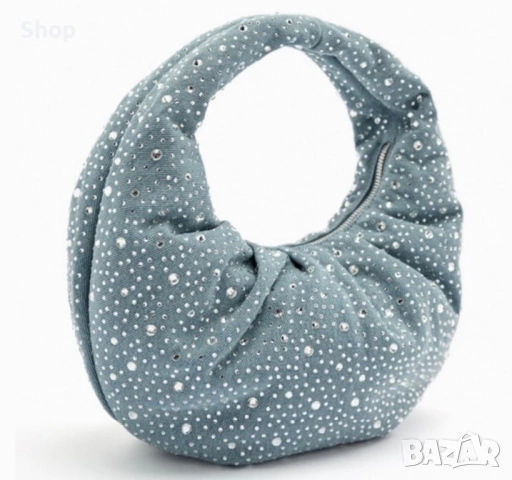 👛 Чанта с камъни на Zara, снимка 2 - Чанти - 53813339