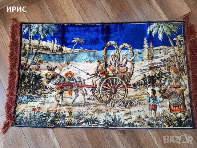 Килимче за стена (пано,кавьорче), снимка 2 - Антикварни и старинни предмети - 51094193