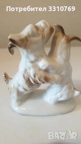 Рядки находки- красиви антикварни порцеланови статуетки на ловни кучета"Кокер шпаньол"., снимка 11 - Статуетки - 53315192