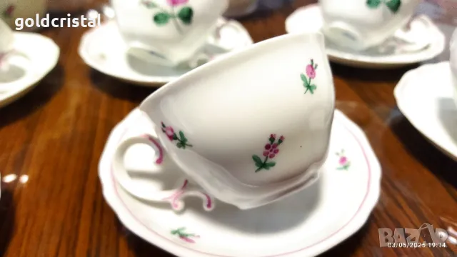 старинен немски фин порцелан чаши за кафе, снимка 12 - Антикварни и старинни предмети - 50180183