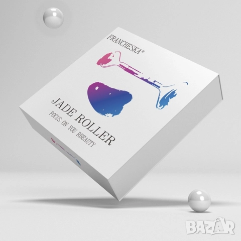 💚 Нефритен масажор за лице 