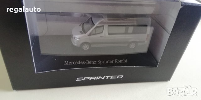 B66004164,Умален модел die-cast Mercedes-Benz Sprinter Kombi 1:87, снимка 4 - Колекции - 36306416