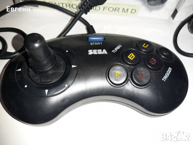 Джойстик за Sega Мega Drive PROFESSIONAL control pad for M.D, снимка 3 - Аксесоари - 38841875