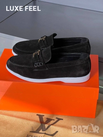 Louis Vuitton ⚜️ Мокасини⚜️ Естествена Кожа , снимка 6 - Мокасини - 53599439