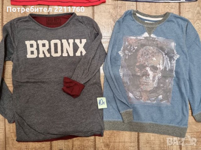 Блузи с дълъг ръкав за 9-10год, снимка 3 - Детски Блузи и туники - 34271134