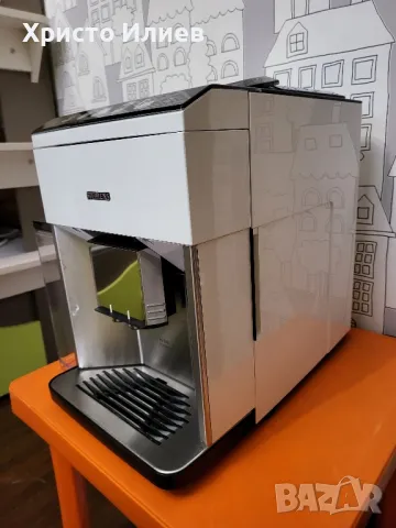 Кафеавтомат Siemens EQ 500 Бяла Кафемашина Сименс Каферобот с кана за мляко, снимка 12 - Кафемашини - 47444544