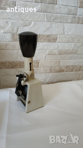 Стар немски номератор - Polygraph Zifferndruckwerke - 1960"г. - Made in DDR, снимка 3 - Антикварни и старинни предмети - 34895296