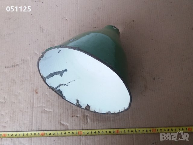 емайлирана соц. винтидж лампа, снимка 2 - Антикварни и старинни предмети - 35770406