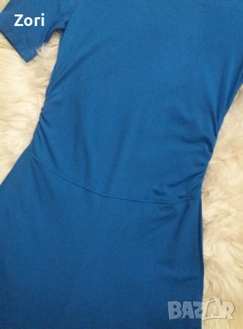 СТРАХОТНА синя кукленска рокля, снимка 3 - Рокли - 41893484