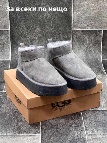 UGG Дамски Топли И Меки Апрески ЮДЖИДЖИ - Налични Различни Цветове Код E860, снимка 14 - Дамски апрески - 51728036