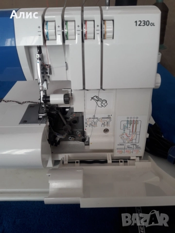 шевна машина  оверлог, снимка 5 - Шевни машини - 52231704