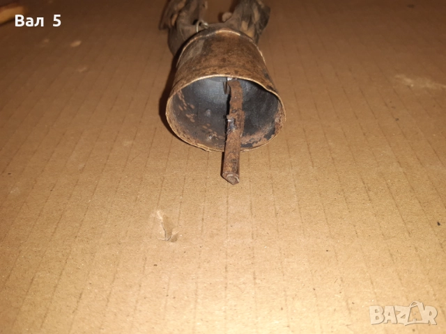 Старо звънче със стара кожена каишка , звънец, снимка 5 - Антикварни и старинни предмети - 52576242