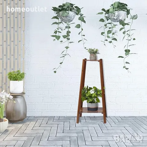 ПРОМОЦИЯ Цветарник на две нива с компактен размер XJJ419-S-G1, снимка 2 - Други - 48942667