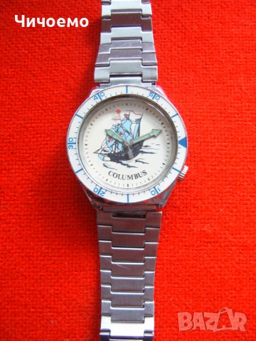Рядък мъжки руски ръчен часовник Полет Columbus, снимка 1 - Антикварни и старинни предмети - 38850647
