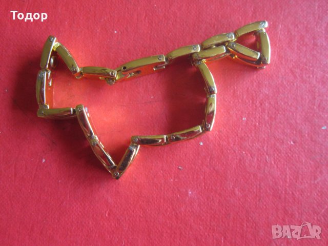 Невероятна позлатена гривна , снимка 5 - Гривни - 33933099