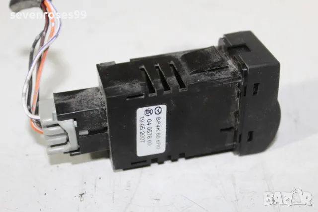 Бутон осветление табло Мазда 3 2008 2.3i 158hp Mazda 3 седан  BP4K666R0, снимка 2 - Части - 49833842