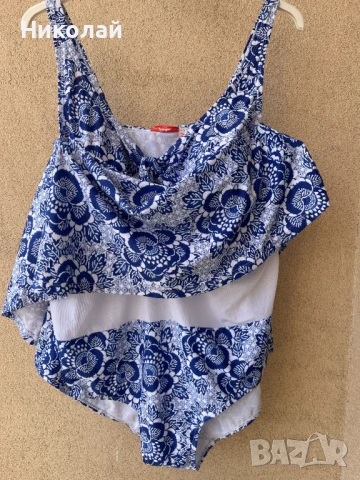 НОВ!Дамски бански костюм Millers,две части в едно с флорален принт, снимка 2 - Бански костюми - 50753999