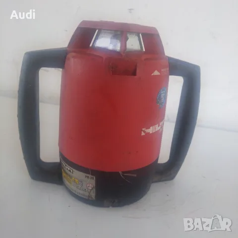 Ротационен лазерен нивелир HILTI PR 20 Състояние незнайно / без батерия и тринога, снимка 2 - Измервателни инструменти - 56015359