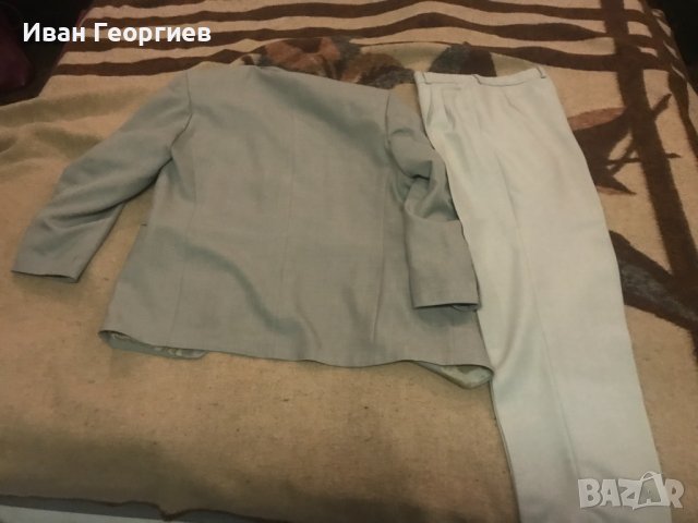 Продавам  костюм - сако и панталон размер 52/176, снимка 2 - Костюми - 40312707