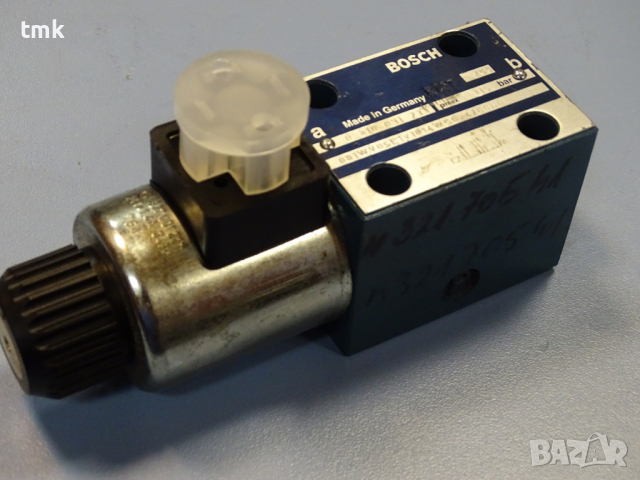 Хидравличен разпределител BOSCH 0810 091, 315 bar, 24V DC, снимка 11 - Резервни части за машини - 36376514
