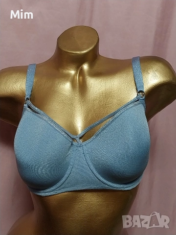 marlies/dekkers 80 D Сутиен с чокър от син брокат 