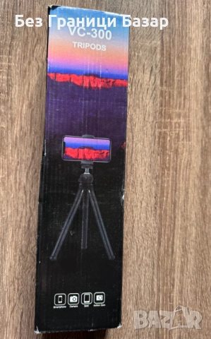 Нов Универсален статив VC-300 за телефон, фотоапарат и екшън камера
